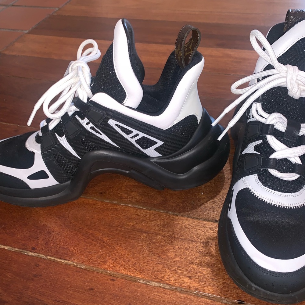 Louis Vuitton archlight cloth trainer sneakers